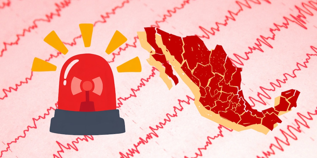 Actividad sísmica en México