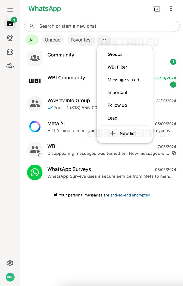 Así funcionaría el filtro de mensajes.