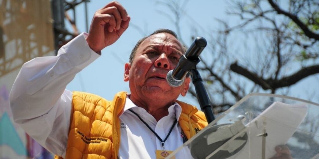 Jesús Zambrano, dirigente nacional del PRD.