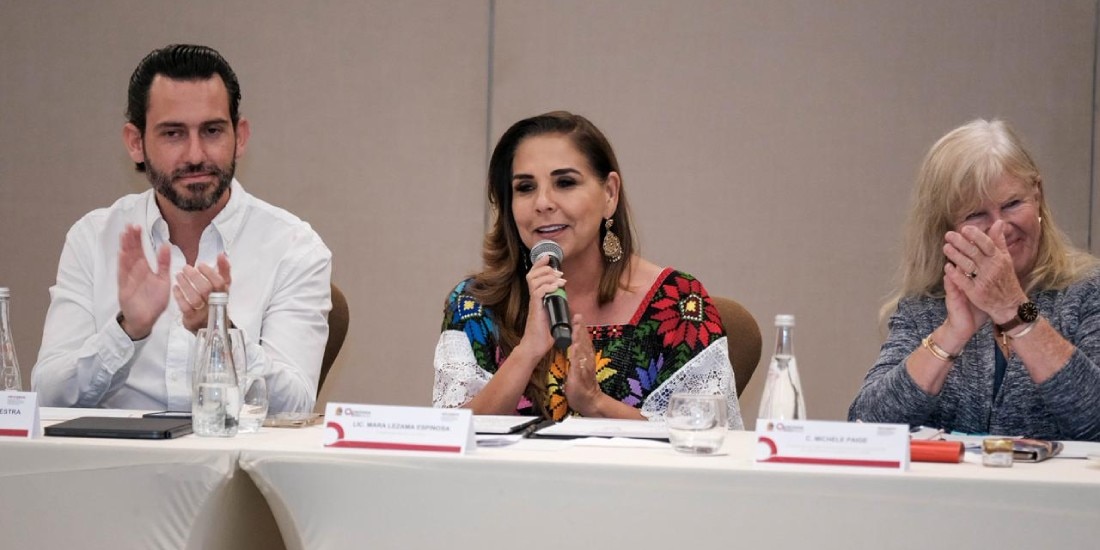 La gobernadora de Quintana Roo señaló que los proyectos fueron aprobados en sesión del Fideicomiso de Turismo Crucerista.