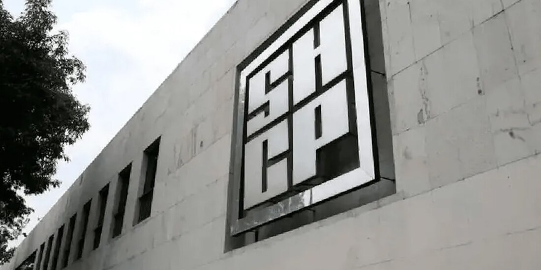 fachada de la Secretaría de Hacienda y Crédito Público (SHCP), en febrero de este año.