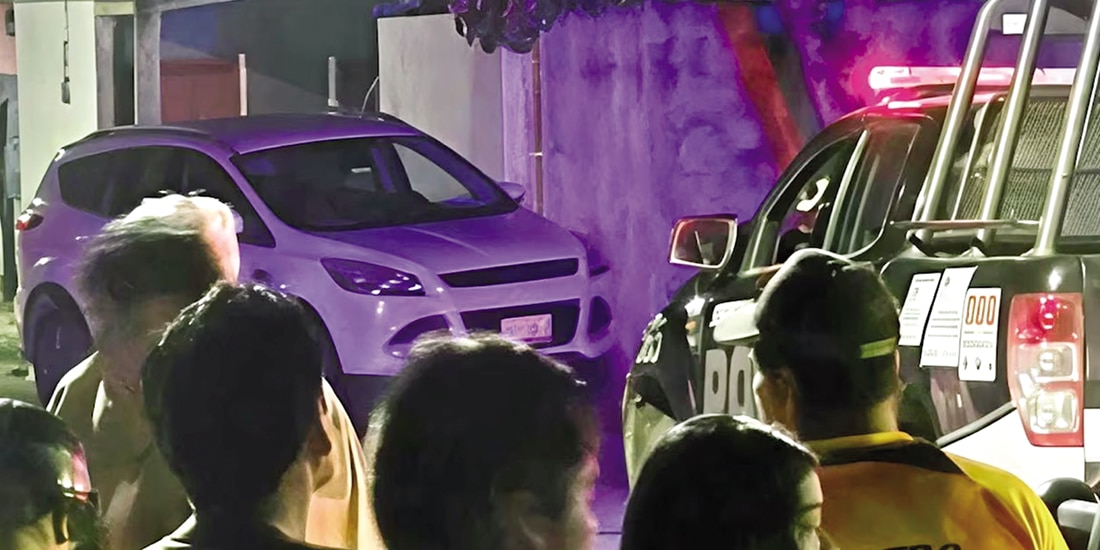 El sitio donde fue asesinada la síndica procuradora de Palizada del pasado 18 de noviembre.