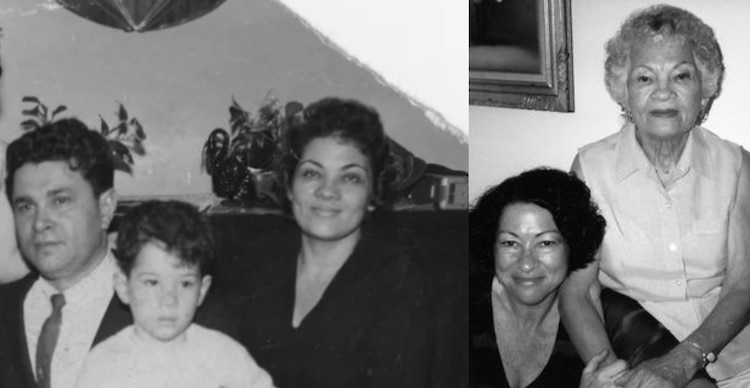 Sonia Sotomayor y su familia