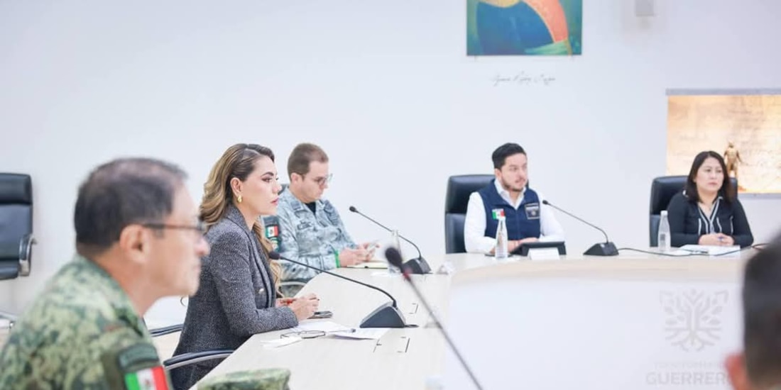 En la imagen la Gobernadora de constitucional de Guerrero.