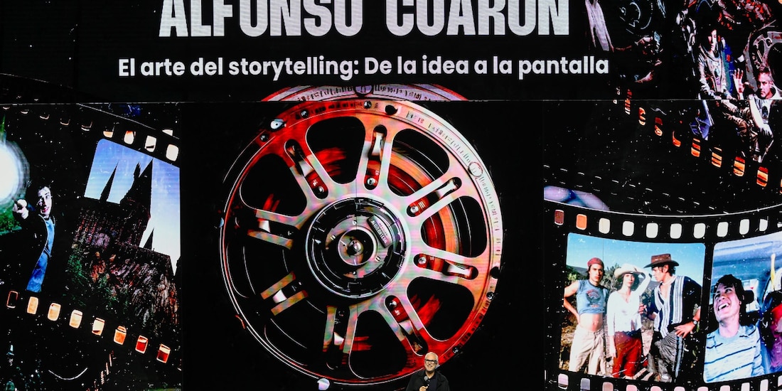 Alfonso Cuarón, durante su participación en el festival.