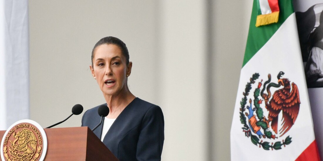 Claudia Sheinbaum, presidenta de México, presidió la ceremonia del “105 Aniversario de la Columna de la Legalidad” realizada en el Heroico Colegio Militar