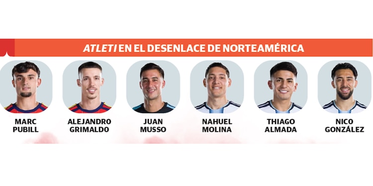 ATLETI EN EL DESENLACE DE NORTEAMÉRICA
