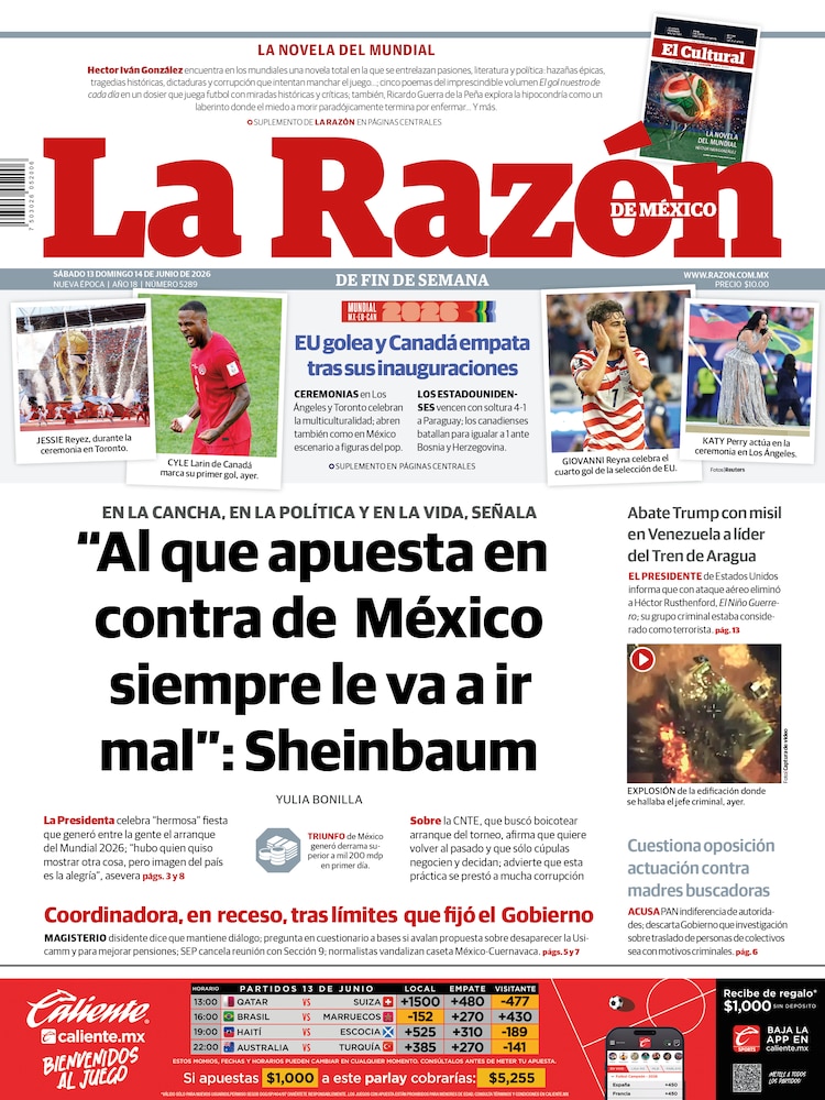 La Razón 13 Junio 2026