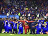 Futbolistas de Cruz Azul después de coronarse en el Guard1anes 2021 de la Liga MX el pasado 30 de mayo.