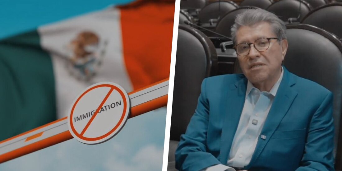 Monreal desde San Lázaro envía mensaje de solidaridad a padres migrantes.