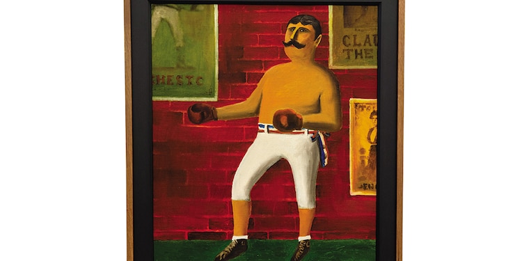 Retrato de John L. Sullivan, de 1976.