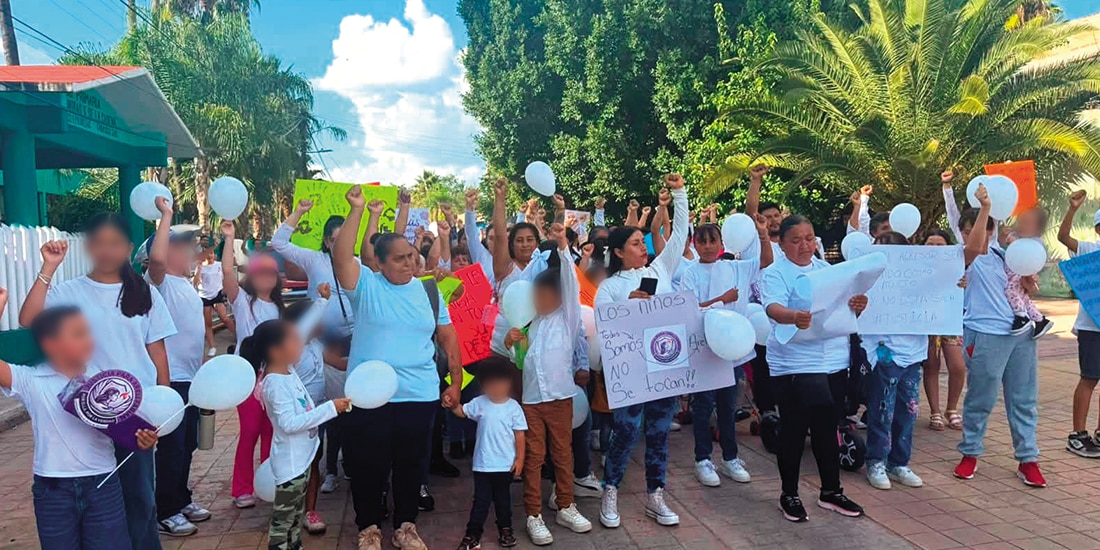 CIENTOS DE PERSONAS se manifestaron el martes en el municipio de Tabasco para exigir justicia