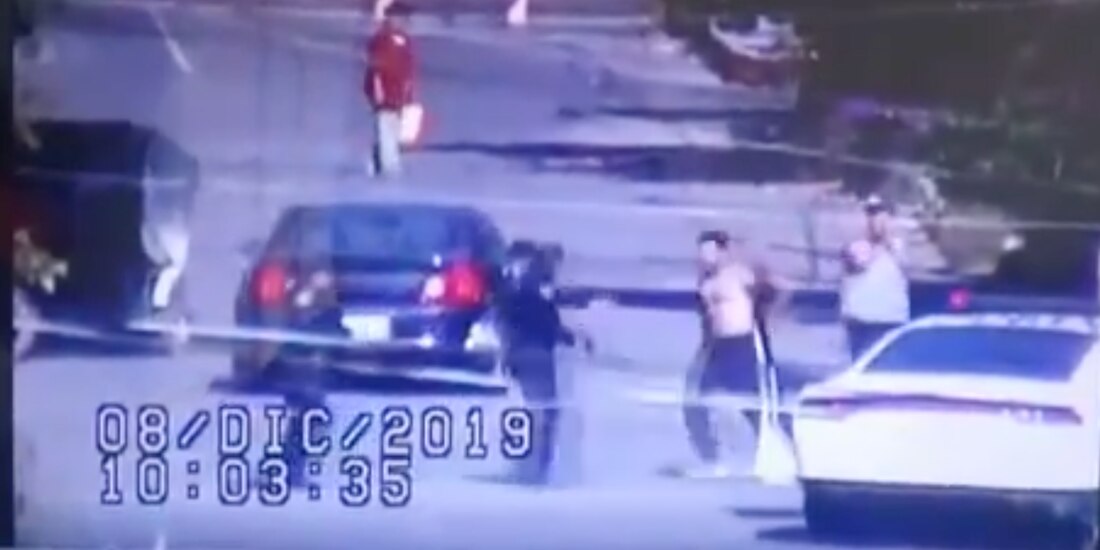 abate, abatió, policia, tlahuac, joven, colonia, santa cecilia, video, fotos,