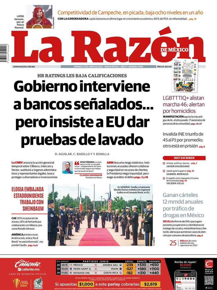 La Razón 27 Junio 2025