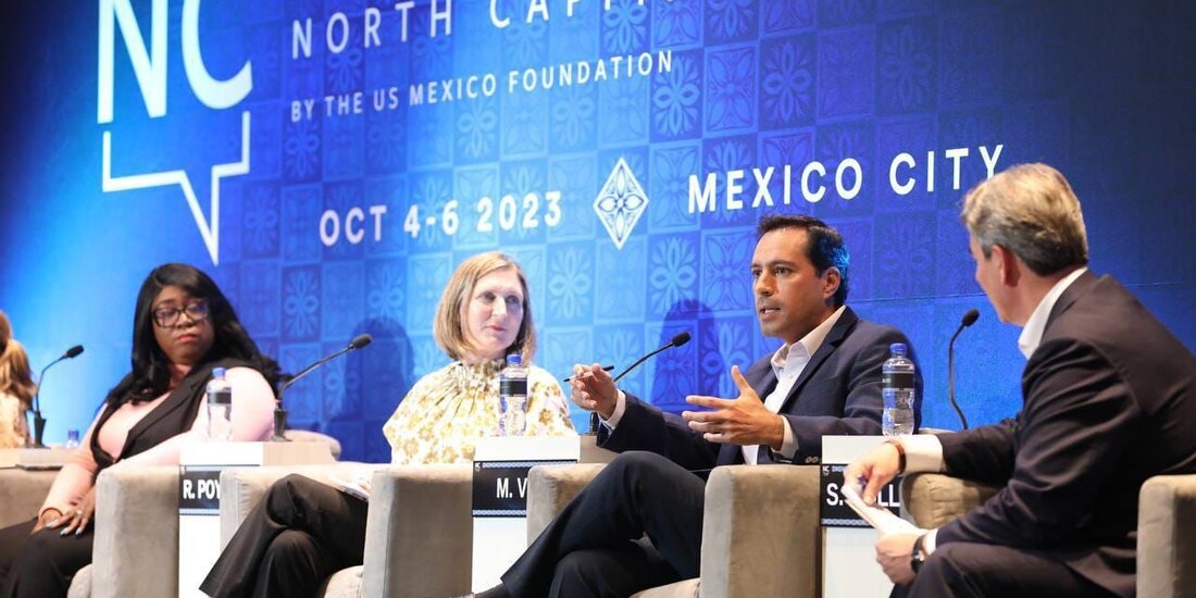 El gobernador de Yucatán, Mauricio Vila Dosal, intervino en el panel "No puedo detener el sentimiento: poder blando y diplomacia pública norteamericana" 
