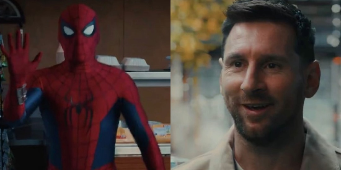 Messi aparece en divertido teaser de Spider-Man con Tom Holland