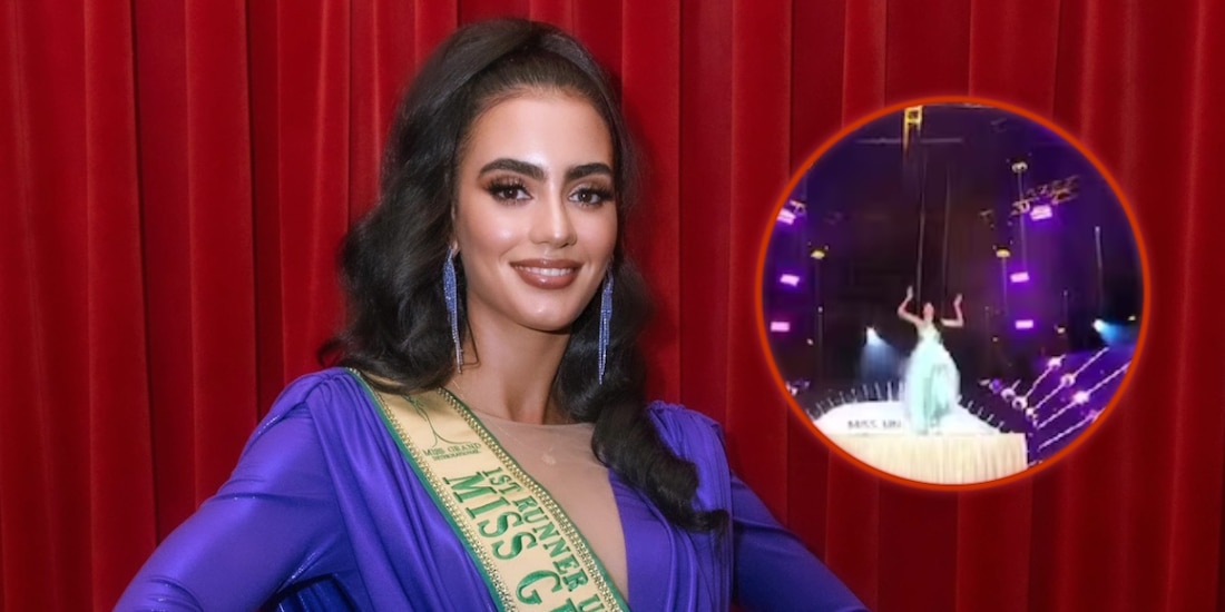 Laura Pérez, la modelo que se cayó en Miss Universo Latina de Telemundo