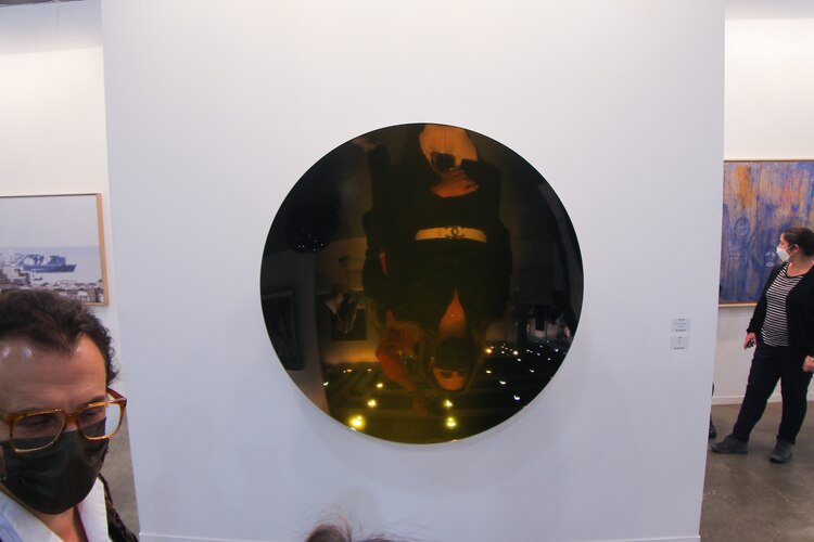 Obra de Anish Kapoor en Zona Maco.