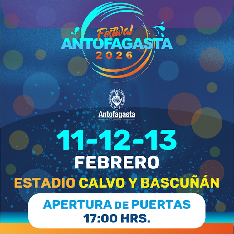 Festival Aniversario Antofagasta 2026