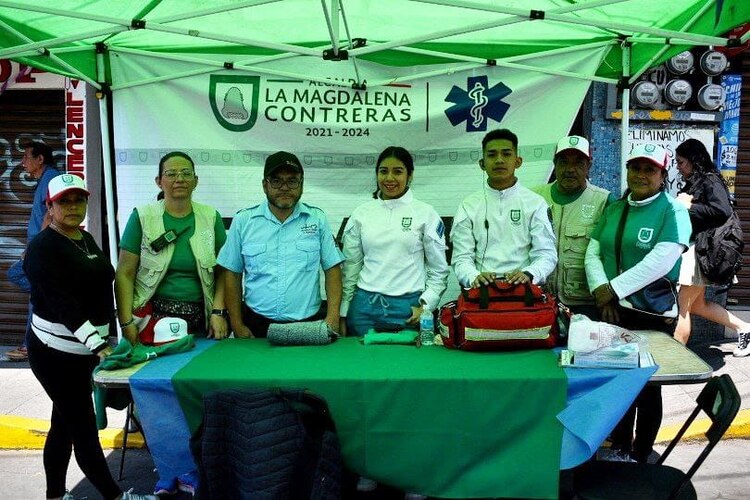 Se realiza Operativo de Semana Santa 2024 en la Magdalena Contreras