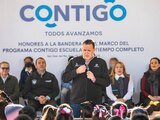 Continúa el programa Contigo Escuelas de Tiempo Completo en Querétaro.
