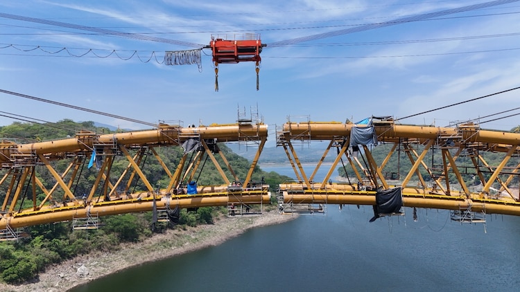 El Puente Rizo de Oro registra un 91% de avance y conectará de forma estratégica a los municipios de La Concordia y Chicomuselo.