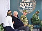 Previo al anuncio de tener síntomas COVID, el presidente estuvo de gira por San Luis Potosí y Nuevo León.
