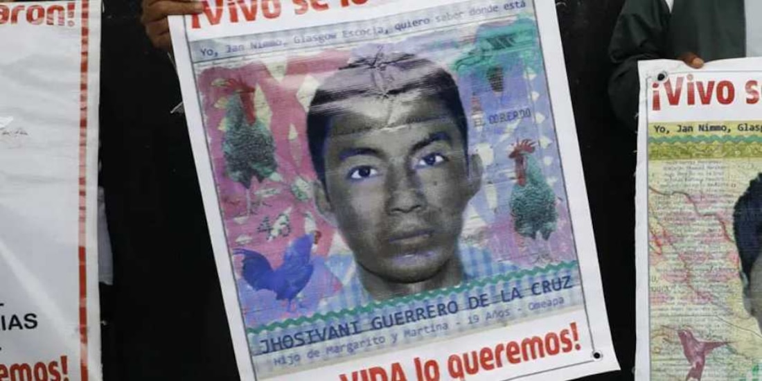 La identificación del normalista de Ayotzinapa fue obtenida de una vértebra lumbar.