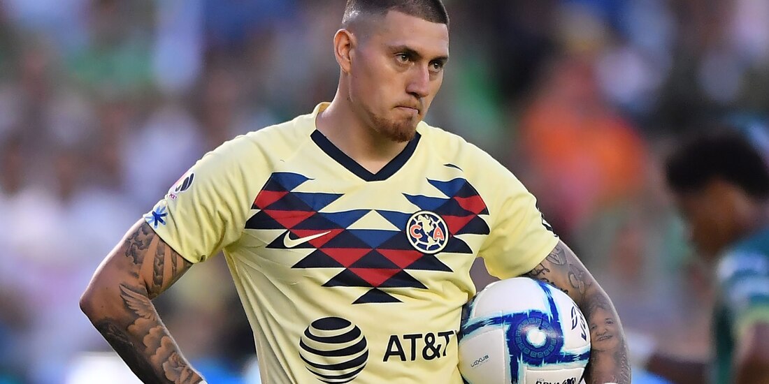 Castillo se lamenta una oportunidad fallada en un partido contra el León en el Apertura 2019..