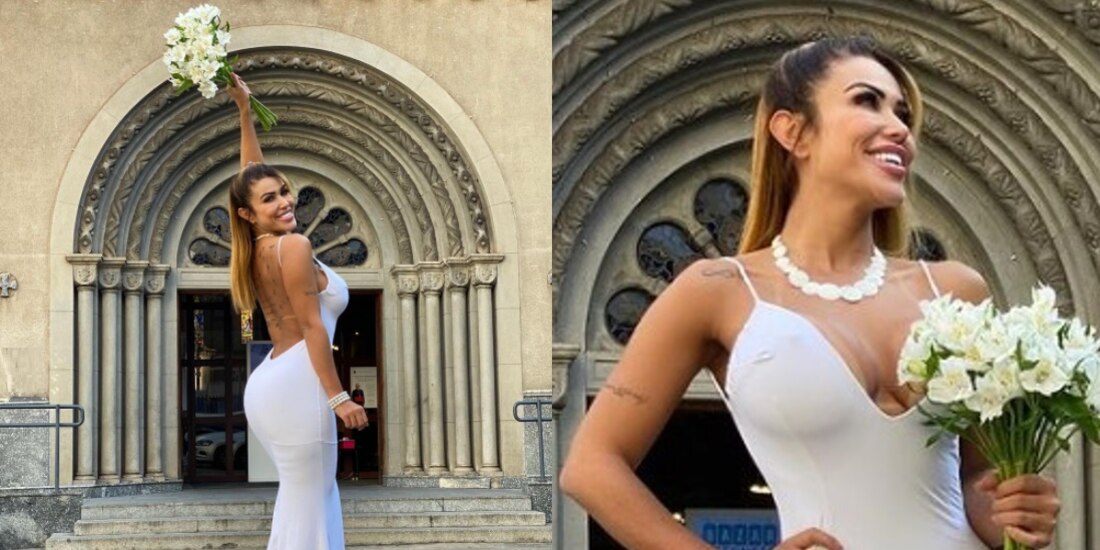 Mujer se casa con ella misma por culpa de los hombres; se enamora de uno y anuncia divorcio