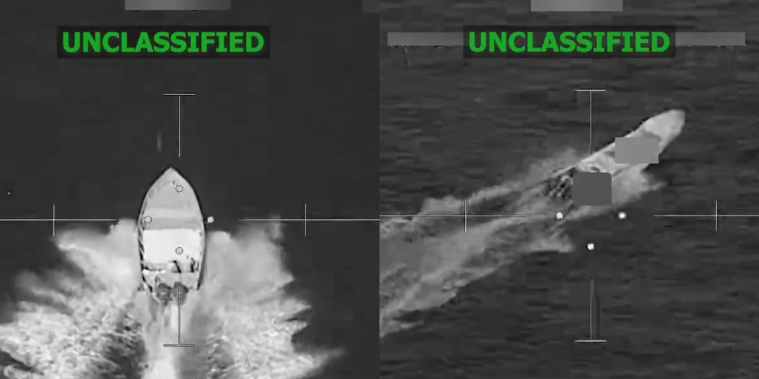 EU destruye otra ‘narcolancha’ en el Pacífico; van más de 100 muertos por ‘ataques cinéticos’.