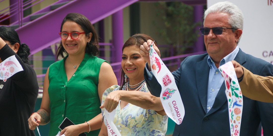 La jefa del Gobierno Clara Brugada Molina inauguró la casa de las 3R'S