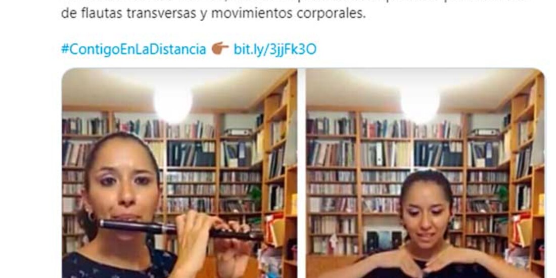 La sugerente publicación.