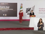 Marti Batres, director general del ISSSTE en la Mañanera de la Presidenta Sheinbaum Pardo.