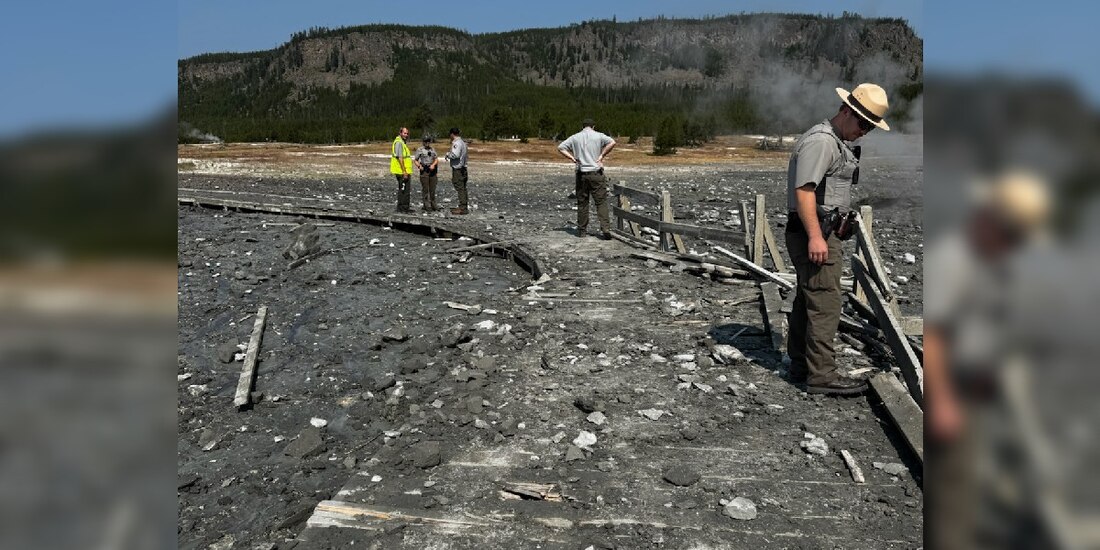 Se registro explosión dentro del parque