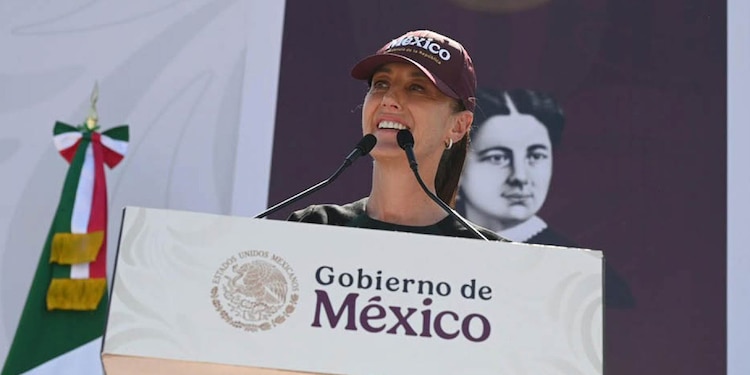La Presidenta Claudia Sheinbaum