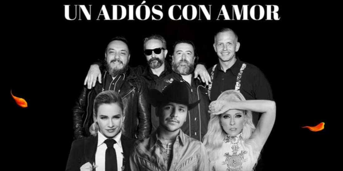 Los artistas de "Un adiós con amor"