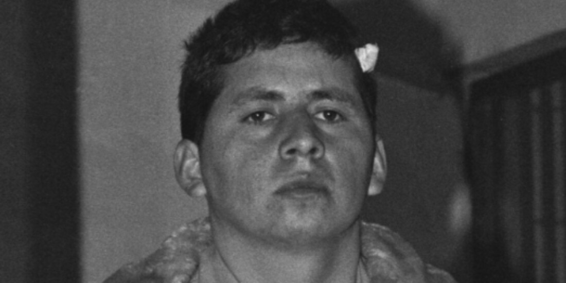 Mario Aburto Martínez en imagen de archivo el día de su detención el 23 de marzo de 1994.