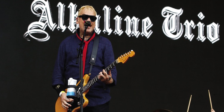 Alkaline trio hicieron vibrar al público.