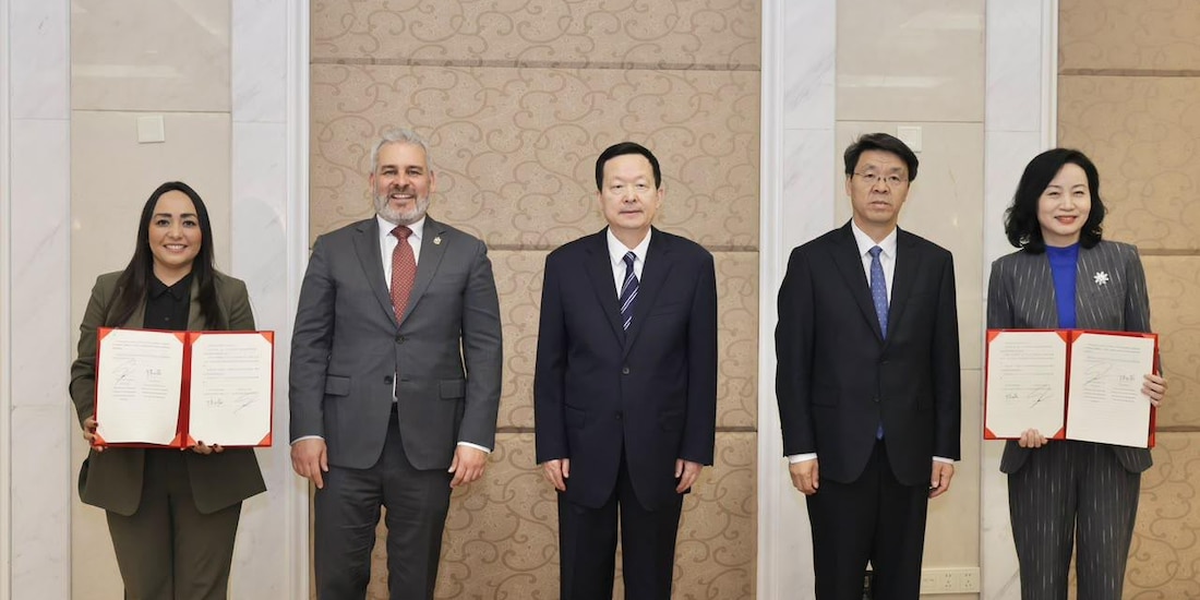 Autoridades de Michoacán y Shandong formalizan acuerdo para impulsar la inversión, el turismo y la educación.