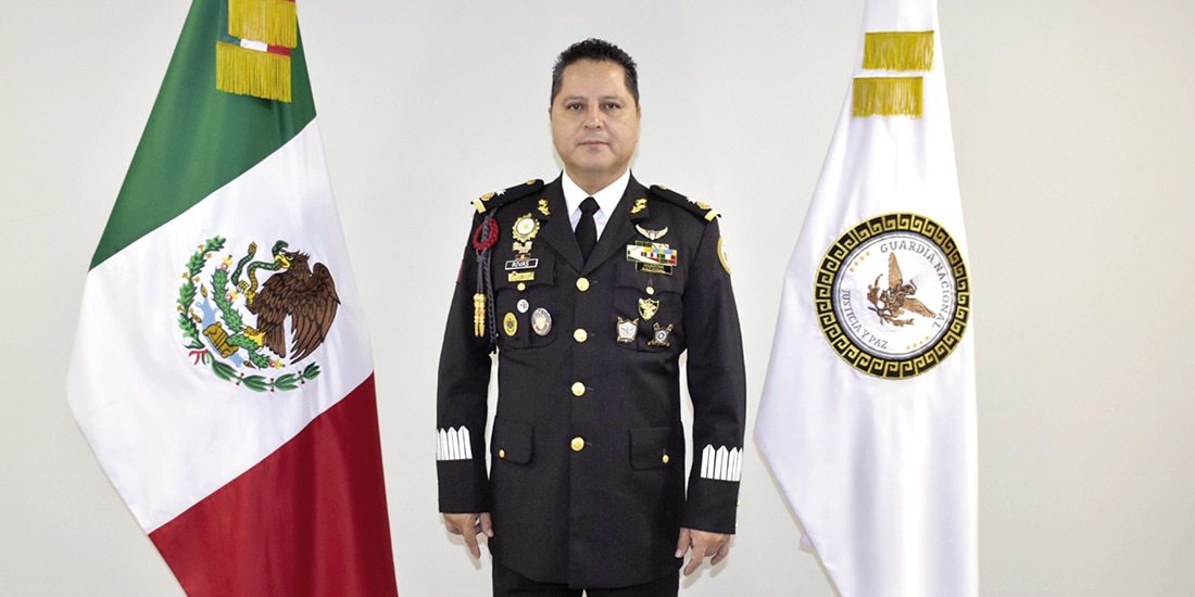 El general Brigadier Alejandro Rivas, tras entrevista para La Razón, esta semana