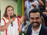 Claudia Sheinbaum, Xóchitl Gálvez y Jorge Álvarez Máynez cierran precampañas.