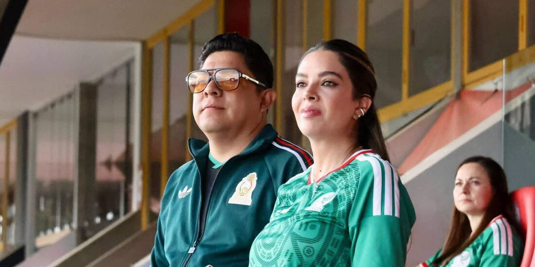 Autoridades disfrutando el Mundial 2026.