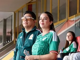 Autoridades disfrutando el Mundial 2026.