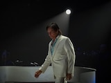 Roberto Carlos en la Arena CDMX, el 10 de mayo de 2025.