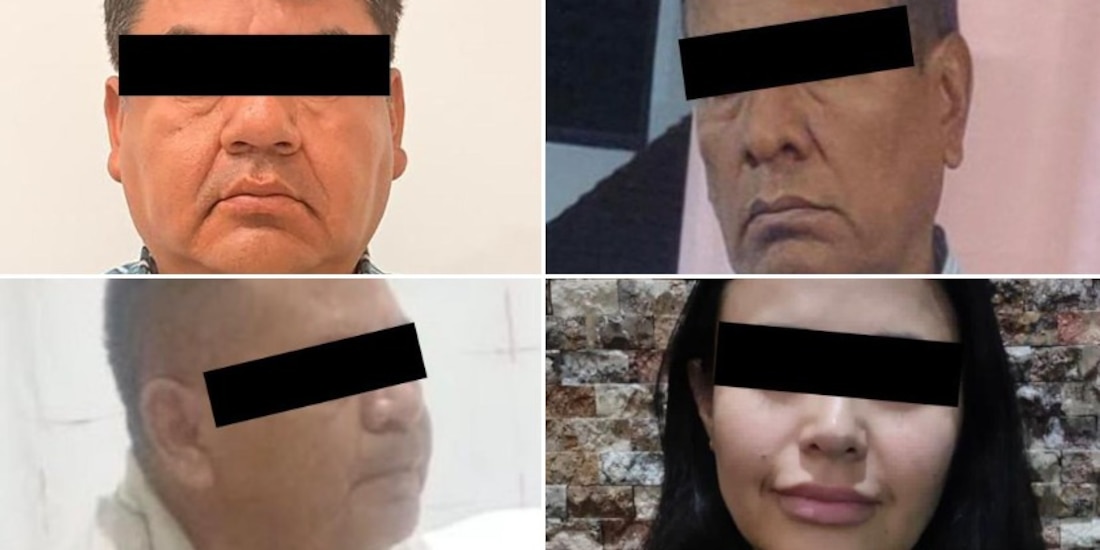 Personas detenidas por autoridades federales.