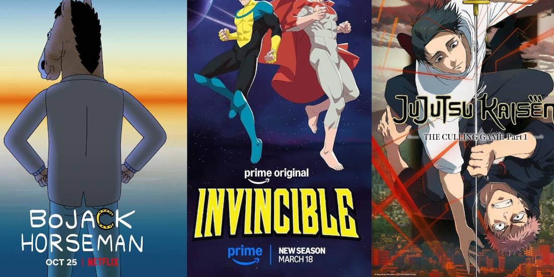 Las series animadas se posicionan como las mejores calificadas