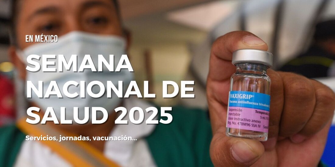 En la Semana Nacional de la Salud podrás encontrar ferias, vacunación, jornadas informativas...