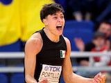 Erick Portillo llegó a México tras su histórica plata en el Campeonato Mundial de Atletismo Indoor.