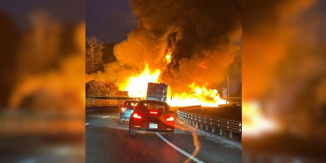 Se registra accidente en autopista México - Puebla.